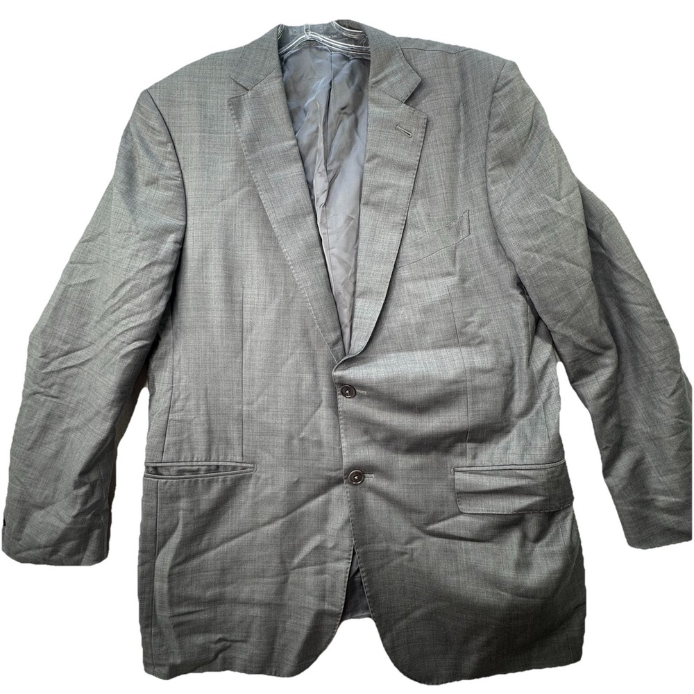 Ermenegildo Zegna Blazer Men 54R 100% Wool Sports Coat Jacket Italy Trofeo